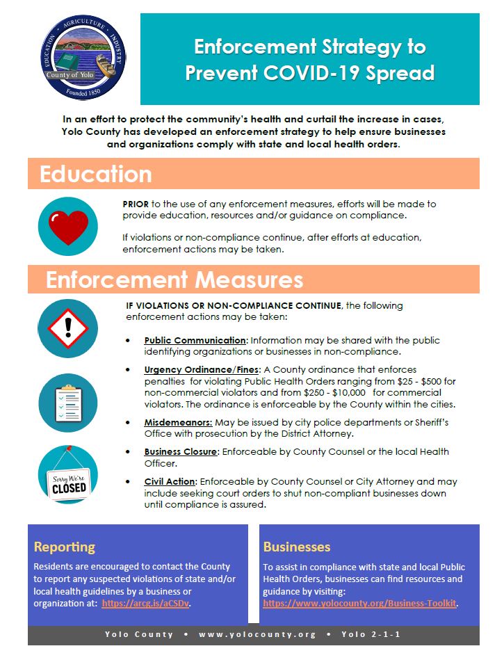 Enforcement Strategy Infographic