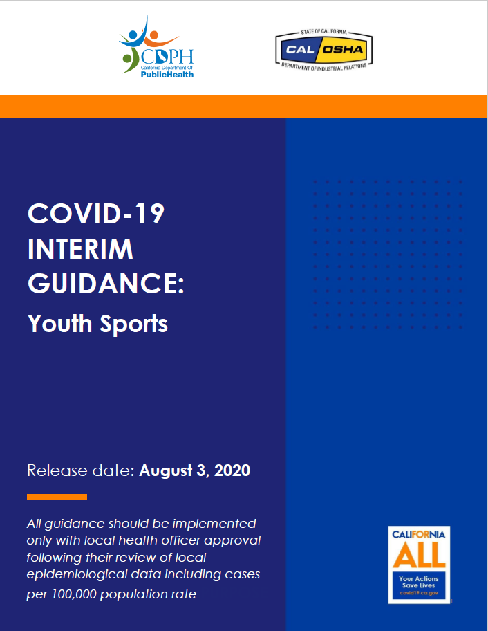 Youth Sports State Guidance