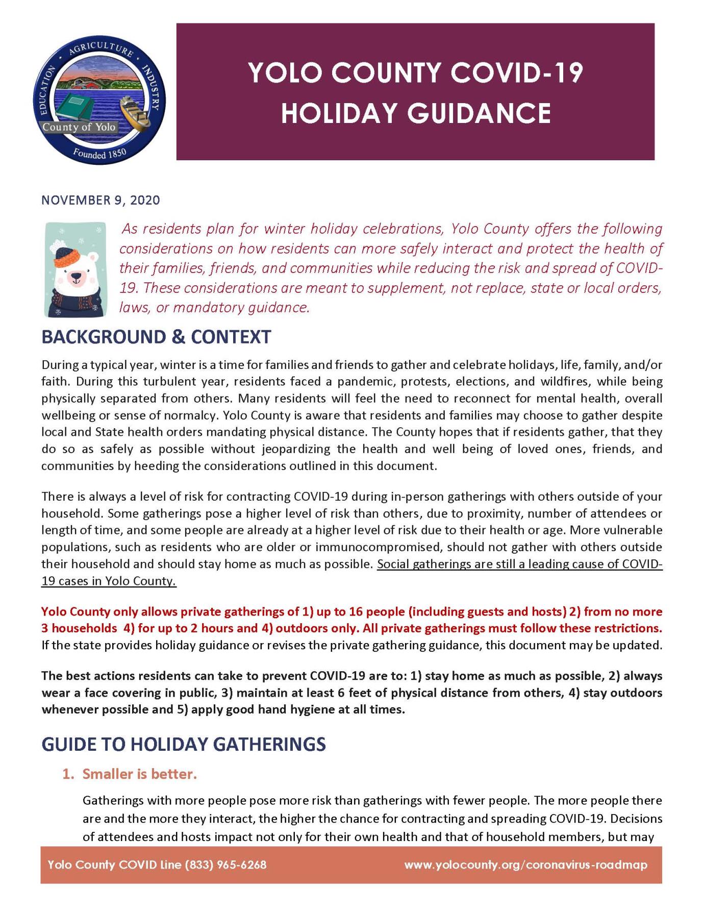 11.09.20 Holiday Guidance