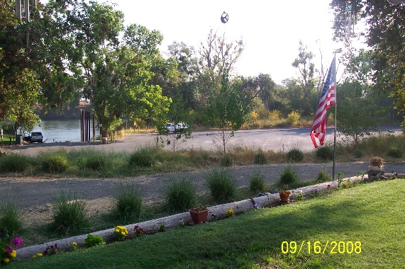 View of park host site at Elkhorn Park 