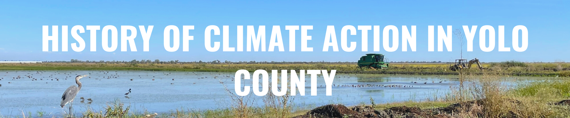 History of Climate Action in Yolo County