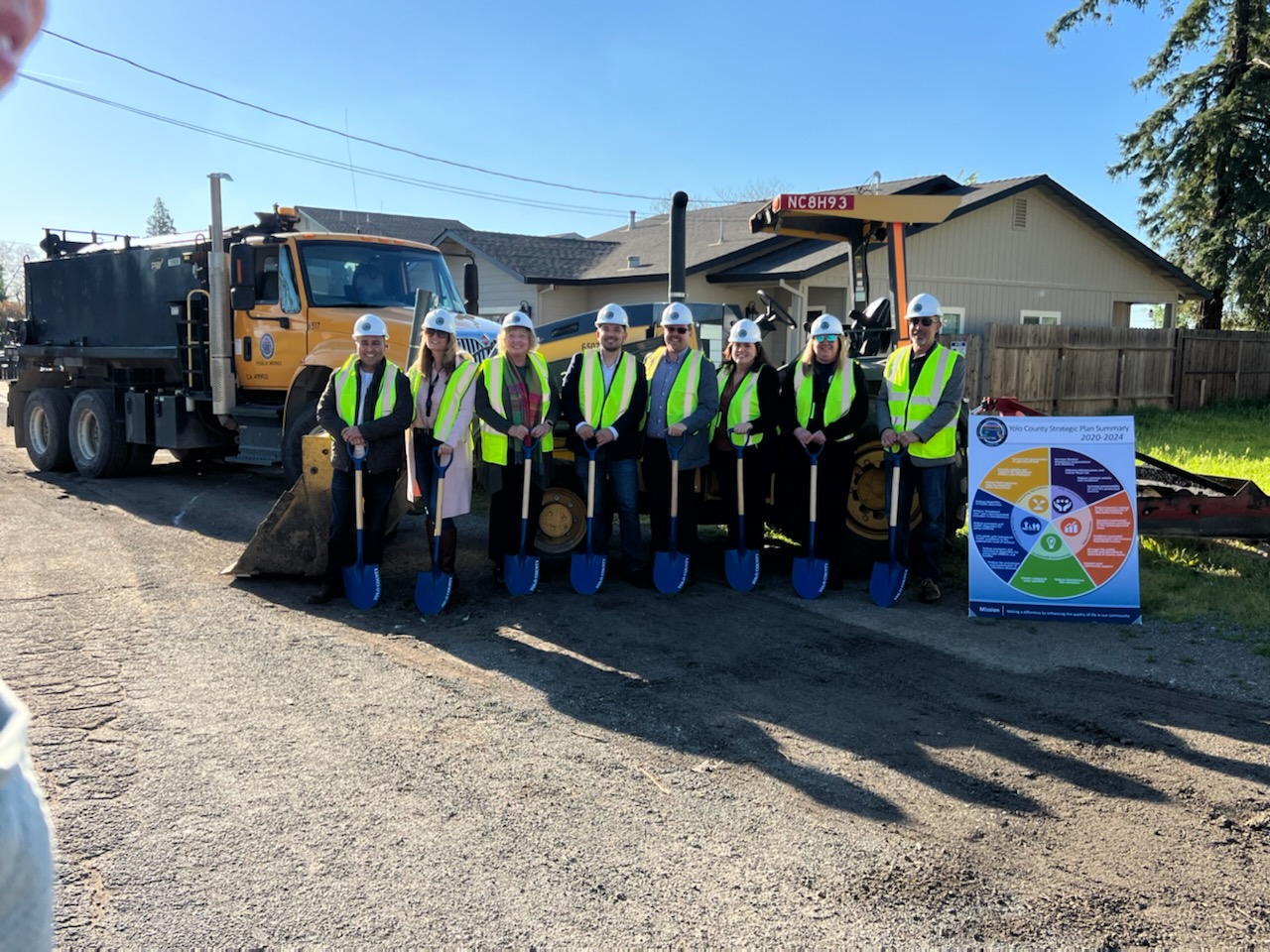 Esparto Roads Groundbreaking