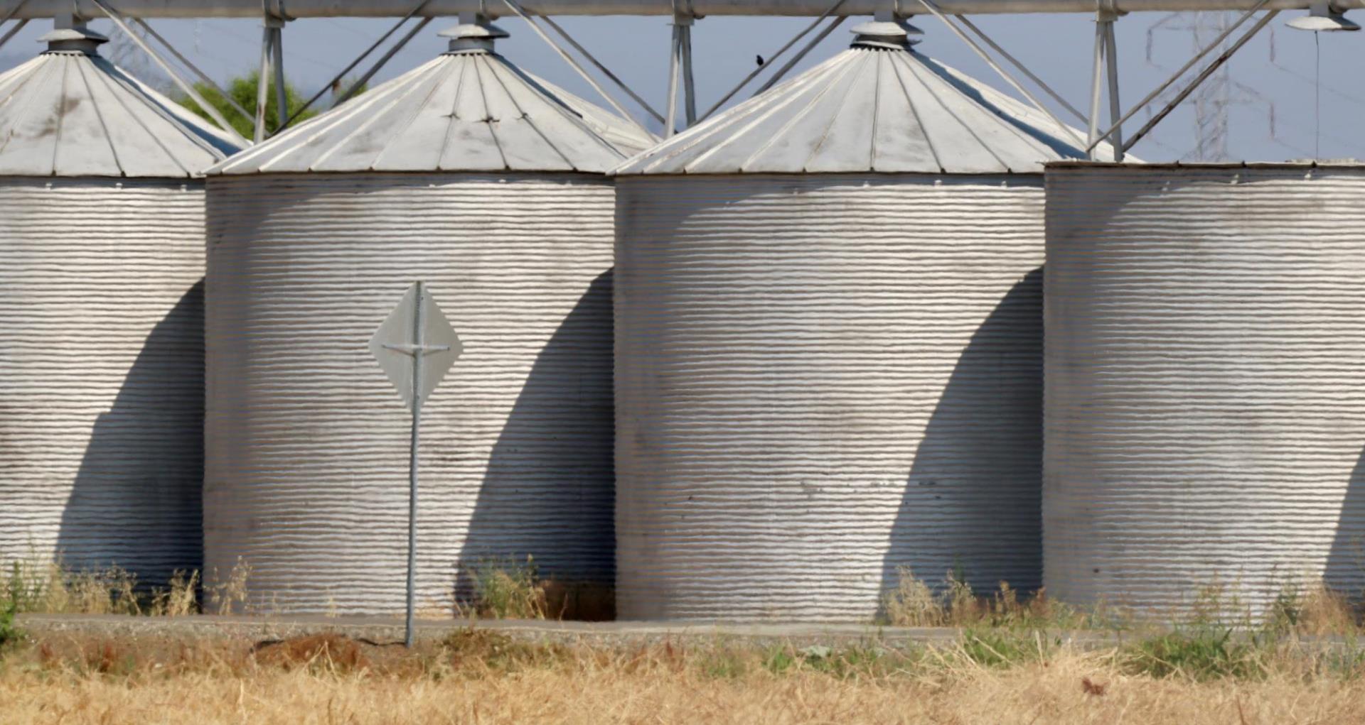 grain silos