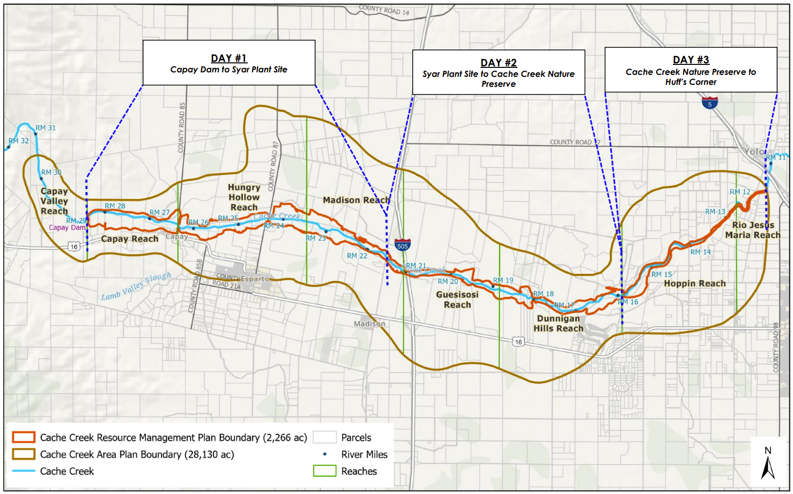 Creek Walk Segments (2024)