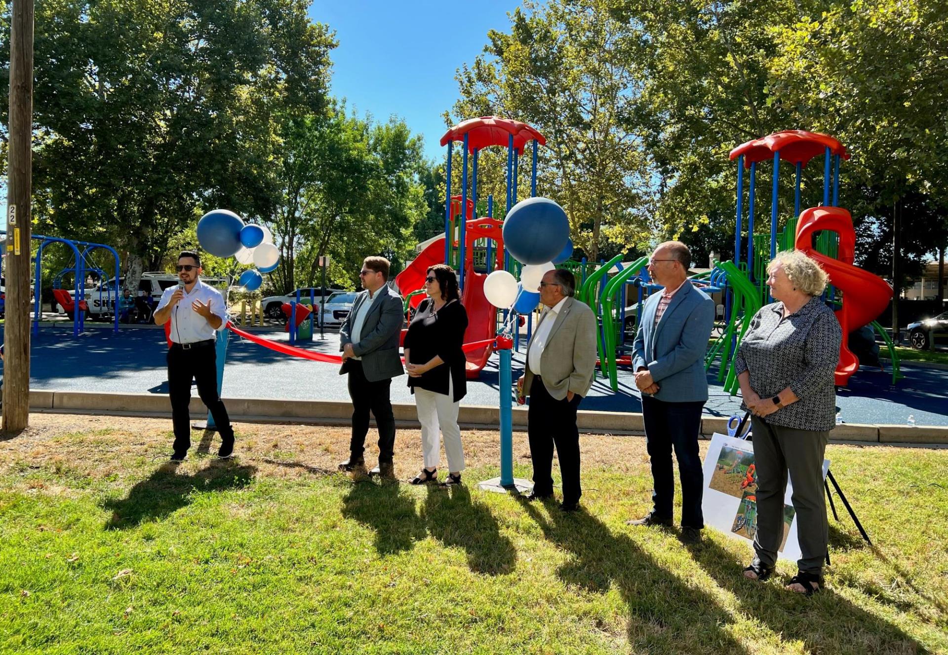 Esparto Park Ribbon Cutting